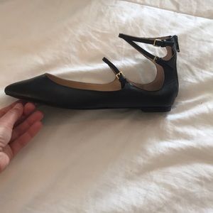 Banana republic black flats